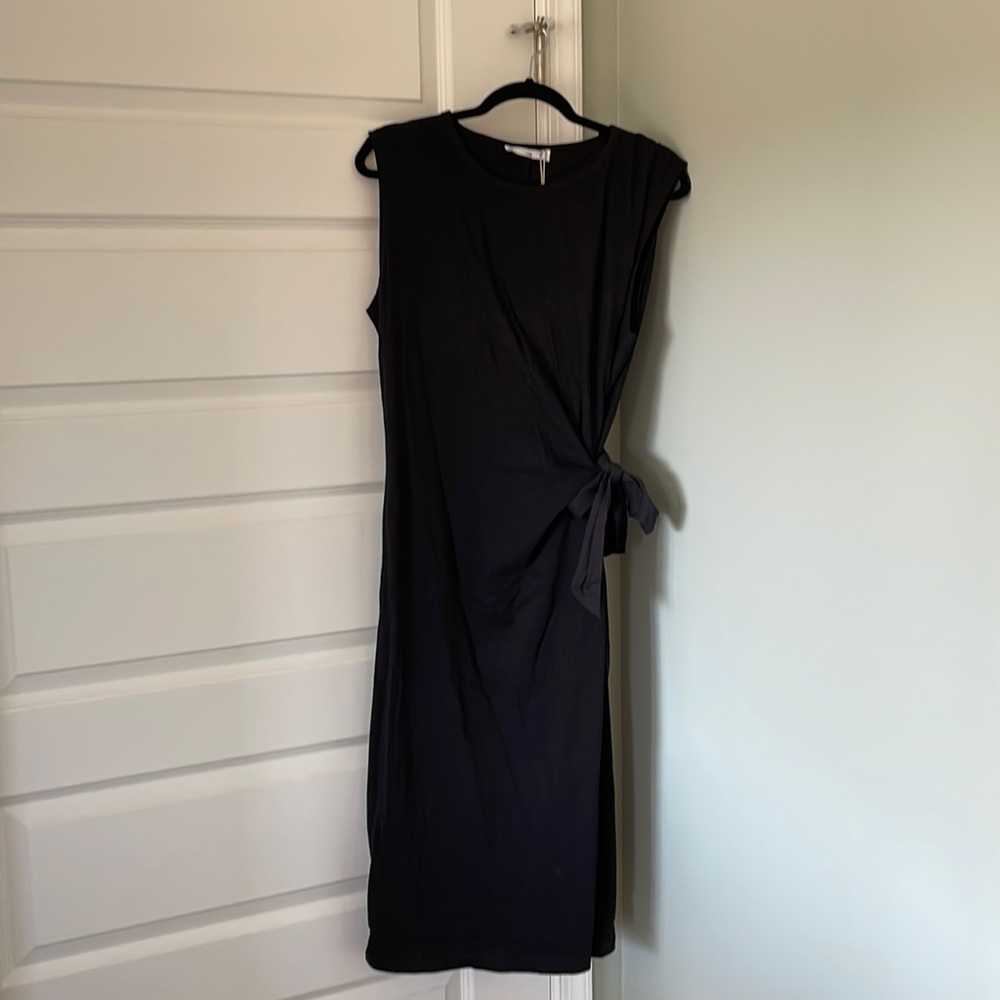 Knotted Cotton Dress